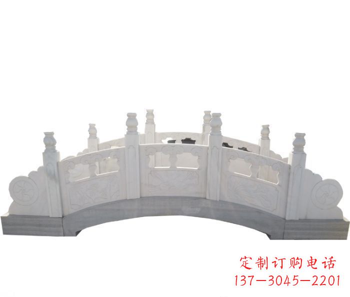 泉州公园汉白玉石拱桥_1