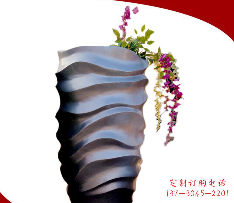 泉州领雕塑花盆景观雕塑