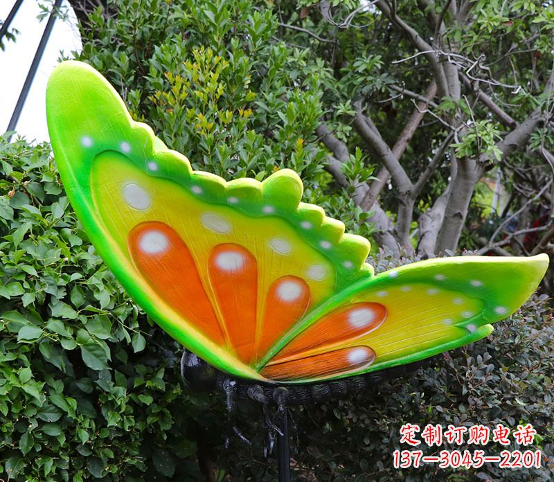 泉州玻璃钢仿真蝴蝶雕塑
