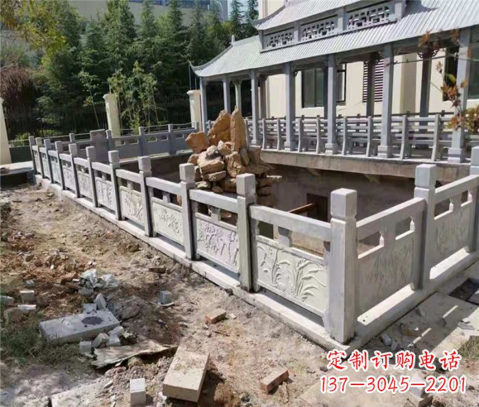 泉州公园景观大理石浮雕栏板_2