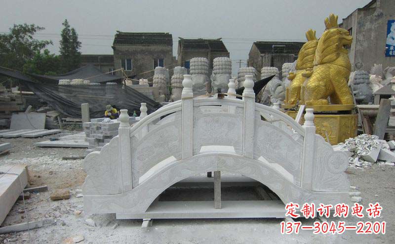 泉州公园景观大理石拱桥雕塑