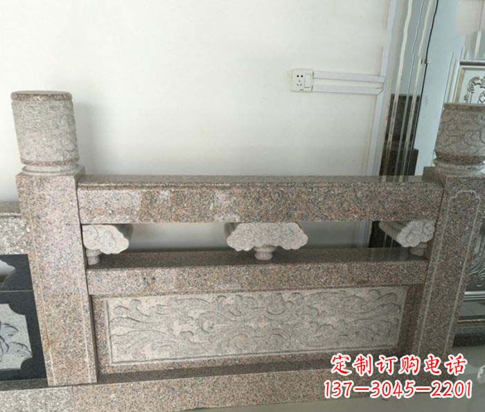泉州公园景观大理石栏板石雕 (3)