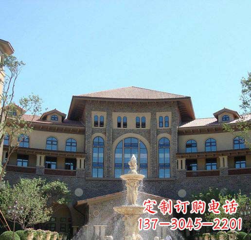 泉州公园景观大理石喷泉石雕