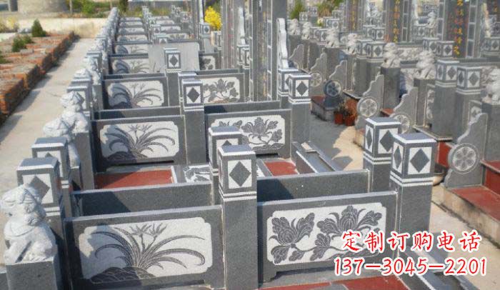 泉州公园景观仿古石栏板 (2)