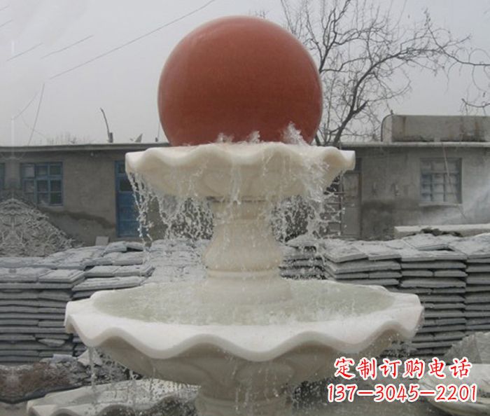 泉州精美风水球石雕