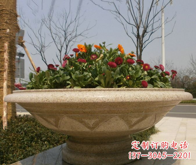 泉州中领雕塑花盆石雕
