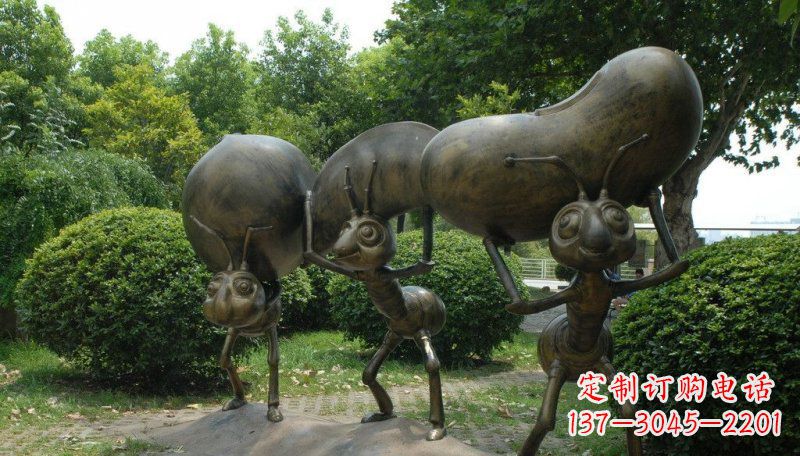 泉州精美蚂蚁铜雕塑