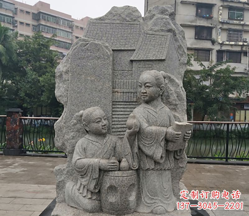 泉州高品质孔融让梨石雕
