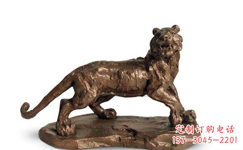泉州老虎铜雕中领雕塑为您打造精致细腻的雕塑作品