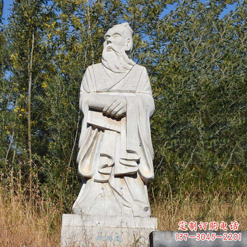 泉州以司马迁石雕塑展现古代名人