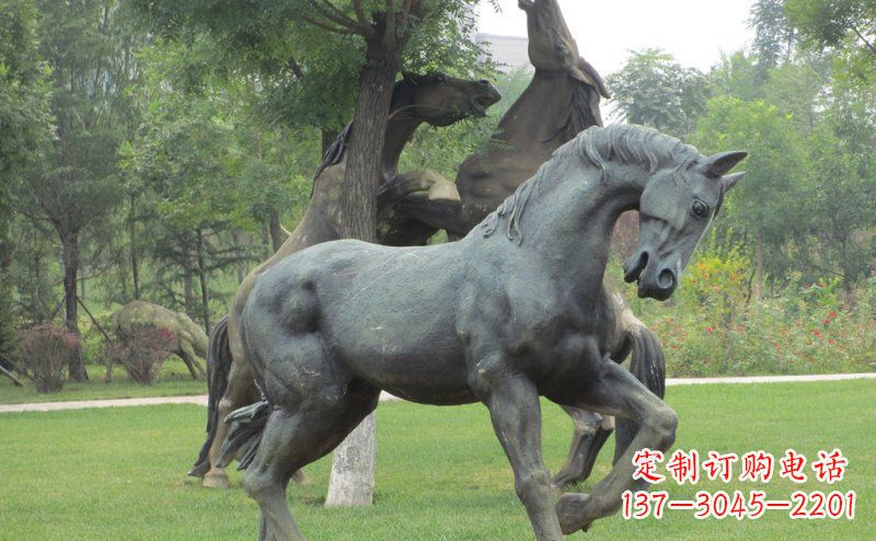 泉州动物景观铜雕艺术品