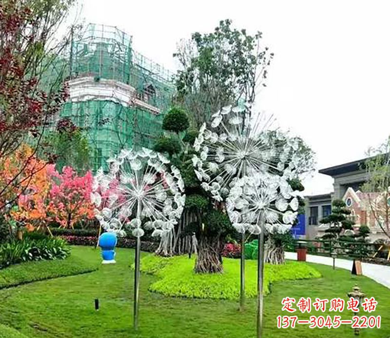 泉州公园蒲公英雕塑