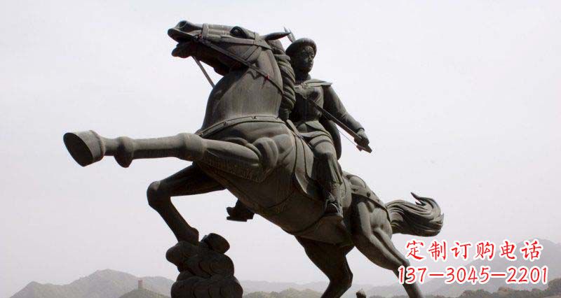 泉州西方风格骑马雕塑