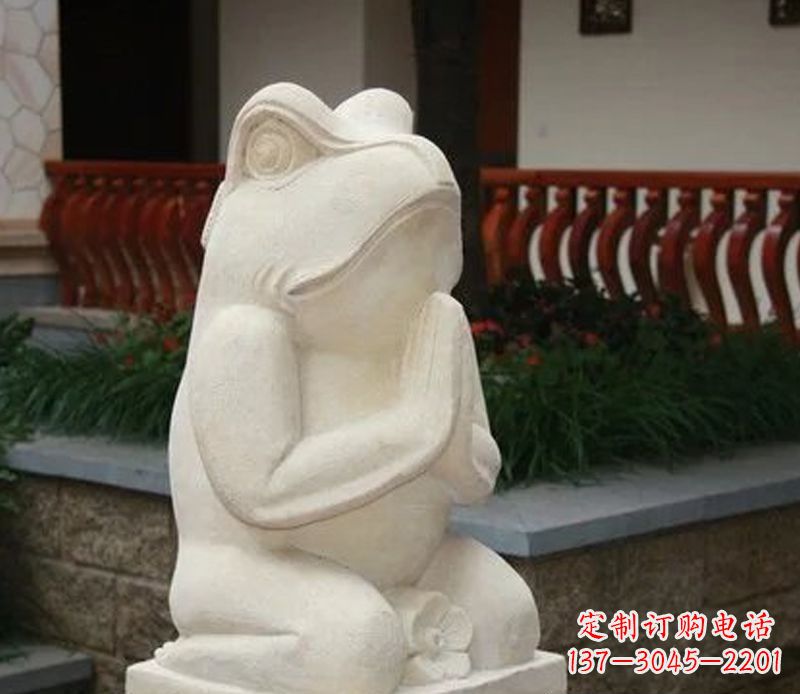 泉州中领雕塑精美绝伦的青蛙石雕