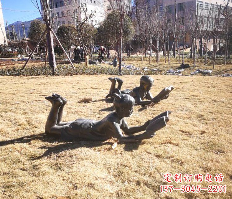 泉州精致的儿童仿铜雕塑