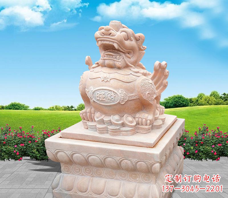 泉州财神貔貅雕塑