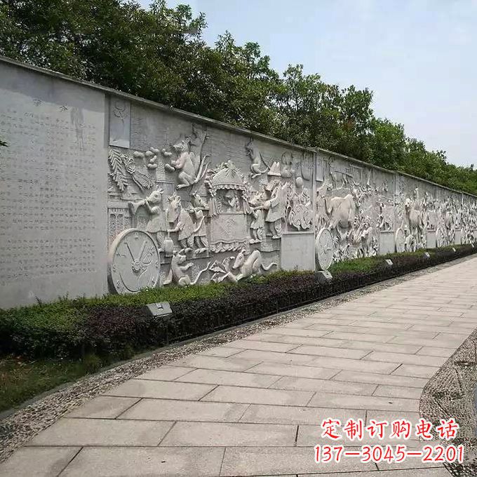泉州领雕塑 | 十二生肖文化浮雕