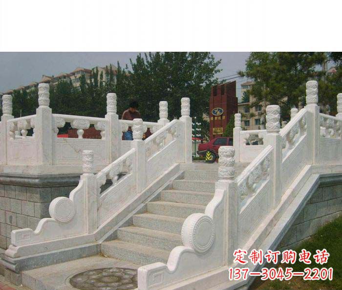 泉州公园石栏板大理石雕塑