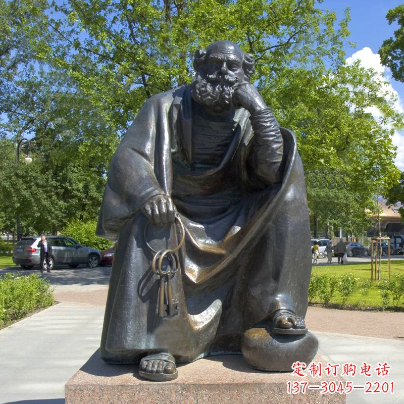 泉州铸就传奇托尔斯泰雕塑