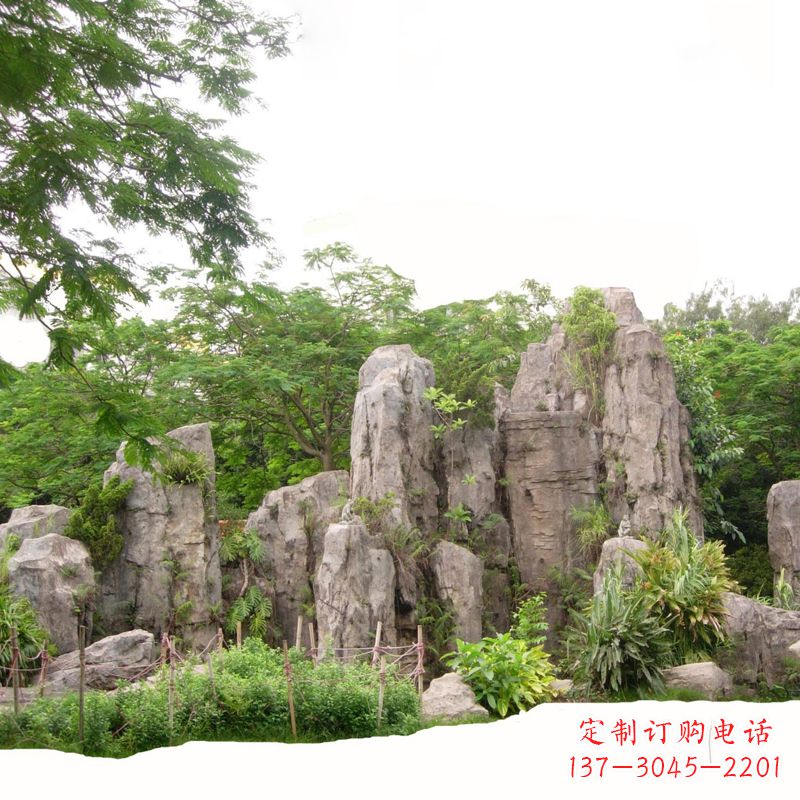 泉州大理石假山雕刻