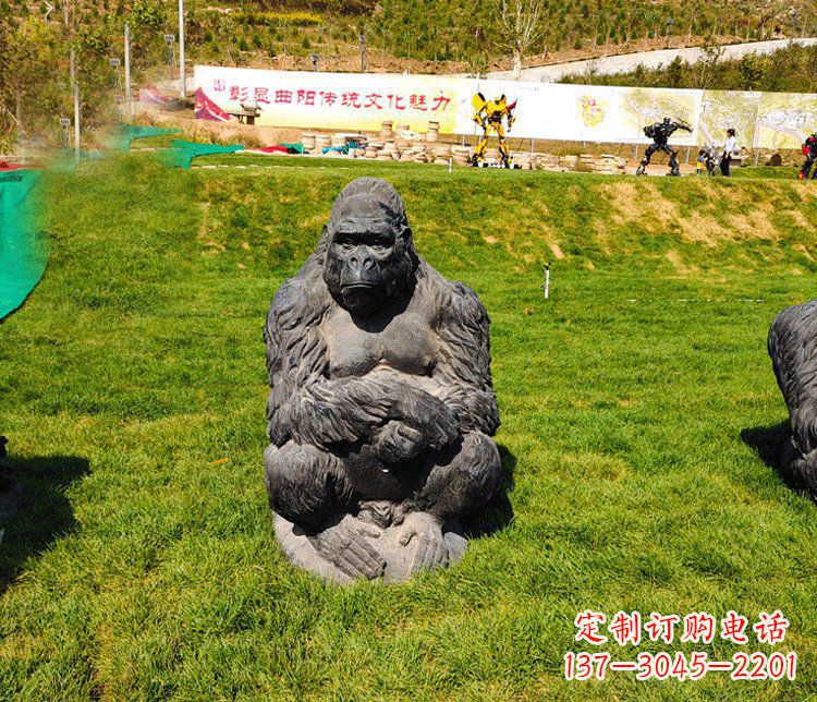 泉州高端铜制巨型大猩猩雕塑