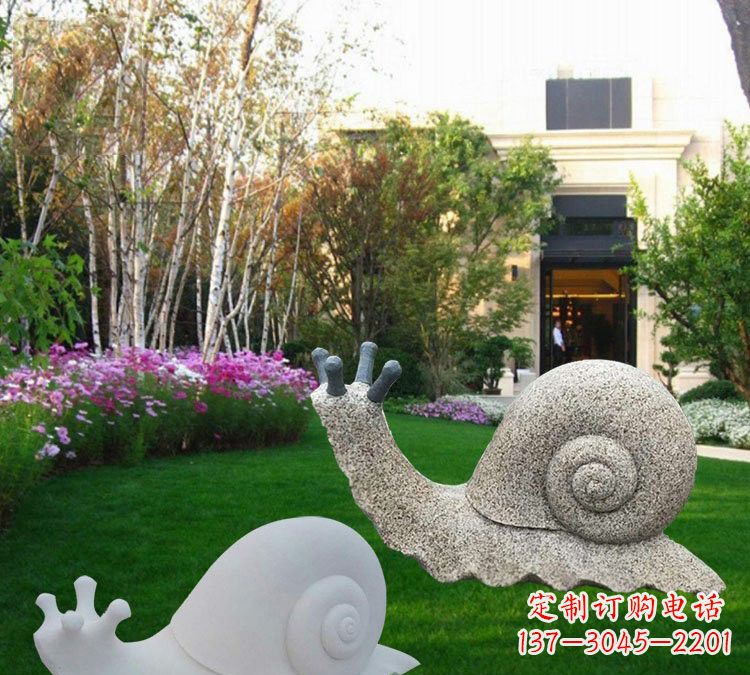 泉州公园蜗牛石雕