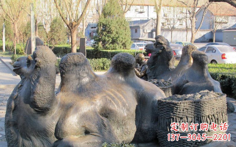 泉州特大型骆驼铜雕
