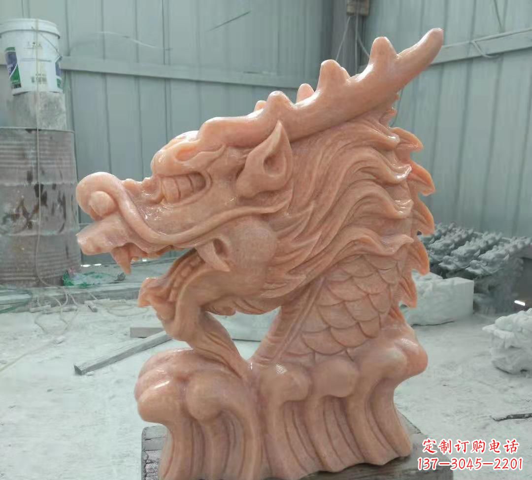 泉州具有传统工艺特色的公园喷泉龙头石雕