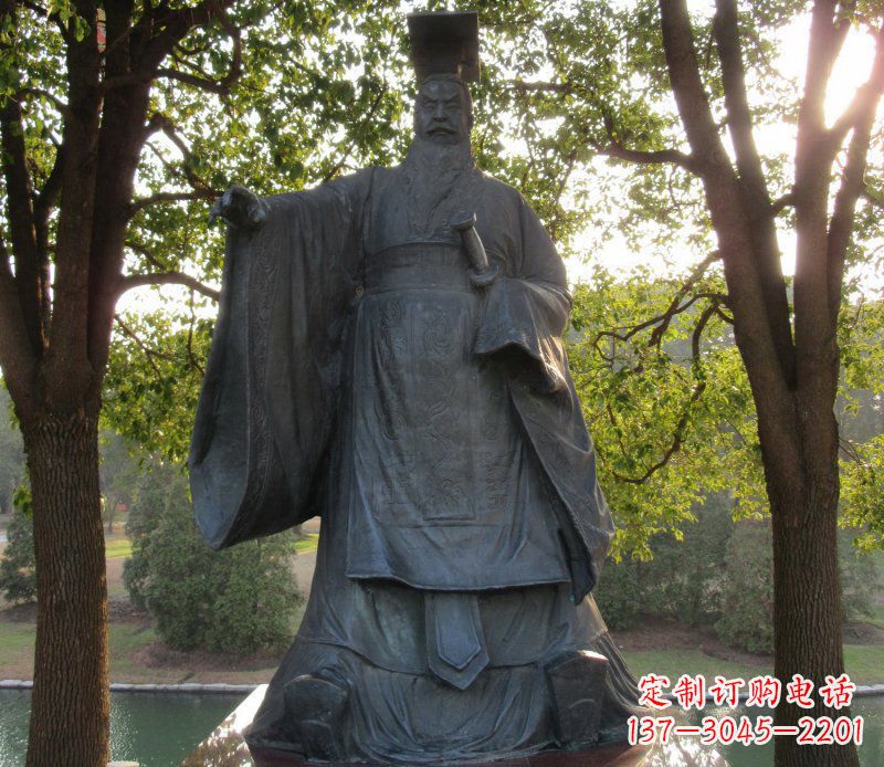 泉州精美刘邦铜雕,历史悠久,每一块都是绝世精品!