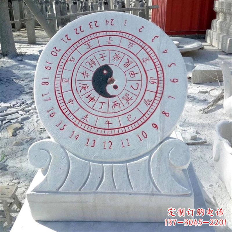泉州中领雕塑日晷仪雕塑,精美而典雅