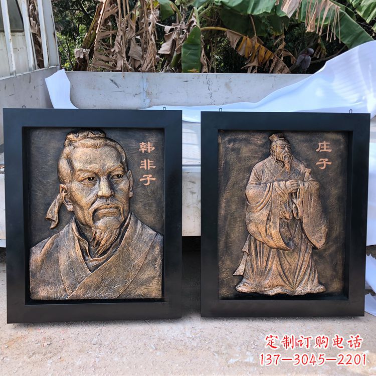 泉州中领雕塑专业的古代历史名人头像雕塑定制