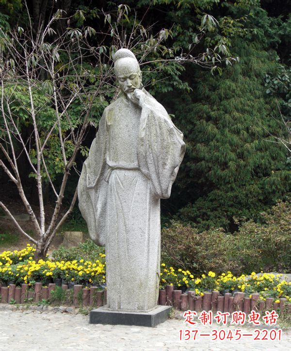 泉州经典传承--李白石雕