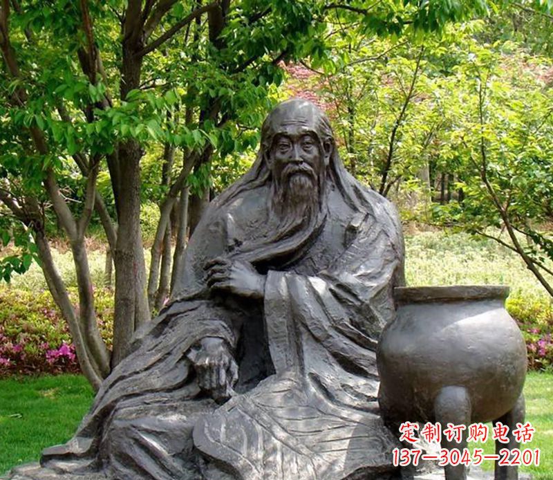 泉州中领雕塑精美名人铜雕塑