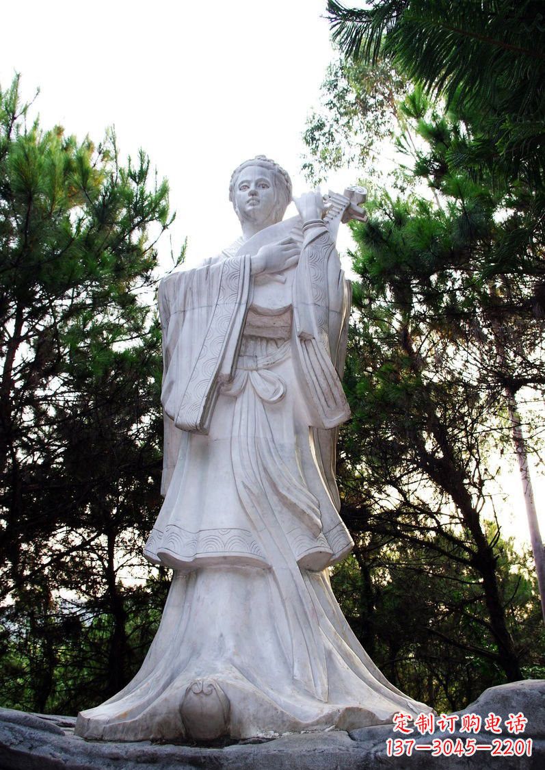 泉州传承古代高贵,纪念王昭君石雕