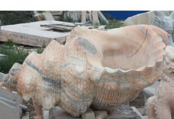 泉州中领雕塑原创海螺石雕高端定制