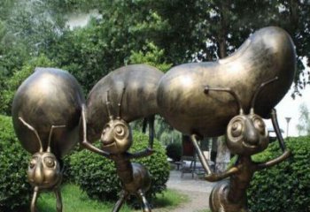 泉州雕刻精灵——蚂蚁铜雕