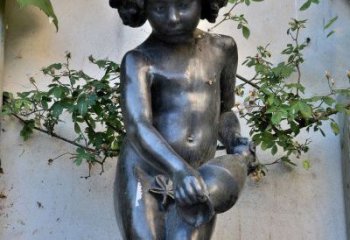泉州唯美少女雕塑——在公园中给清新的景观增添一抹生机