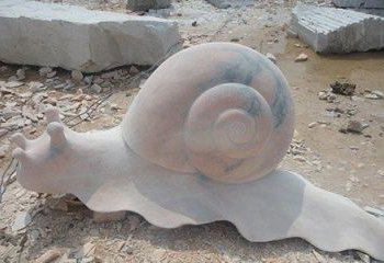 泉州真实大小的蜗牛石雕