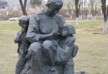 泉州纪念伟大母亲的大型铜雕塑