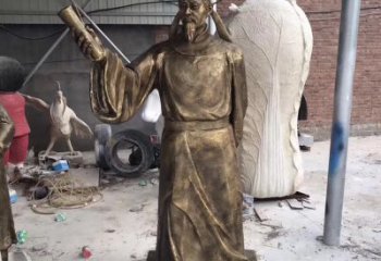 泉州龙韵铜雕——歌颂古代大文豪李白