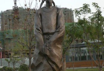 泉州精美古风犹存，高雅李白铜雕