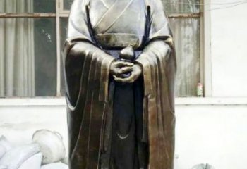泉州精美扁鹊铜像，精雕细琢，展现古典之美