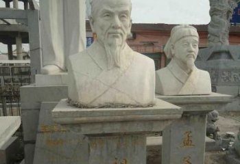 泉州高级定制古代名人祖冲之头像雕塑