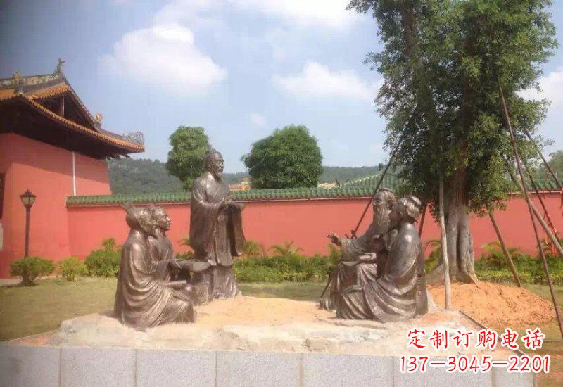 泉州经典经典,传承孔子之魅力——孔子铜雕