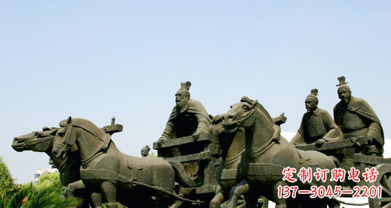 泉州中领雕塑--尊贵马车雕塑