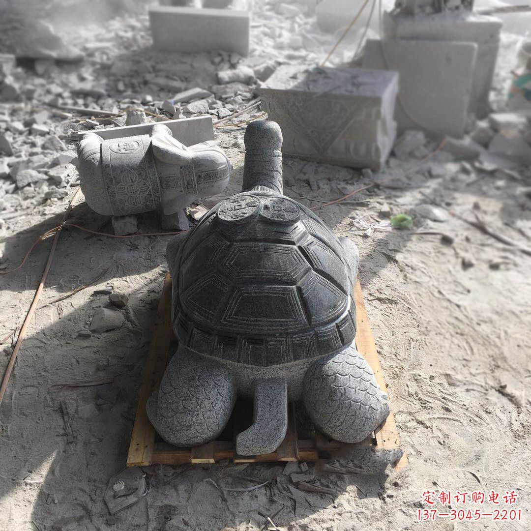 泉州精致定制:古代石雕乌龟