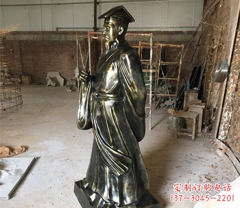 泉州千古经典——代表古代艺术审美的王羲之雕塑