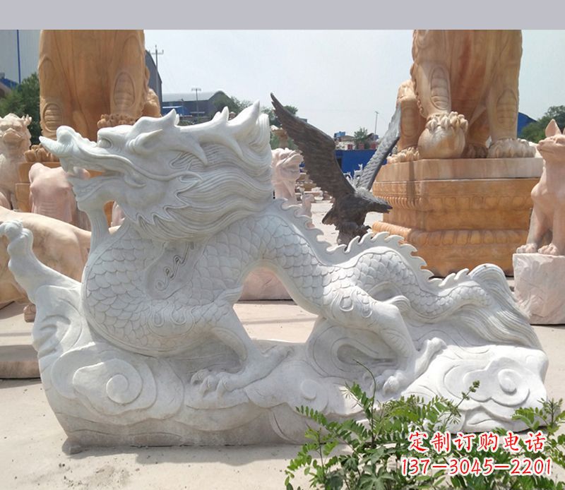 泉州古代镇宅动物龙石雕