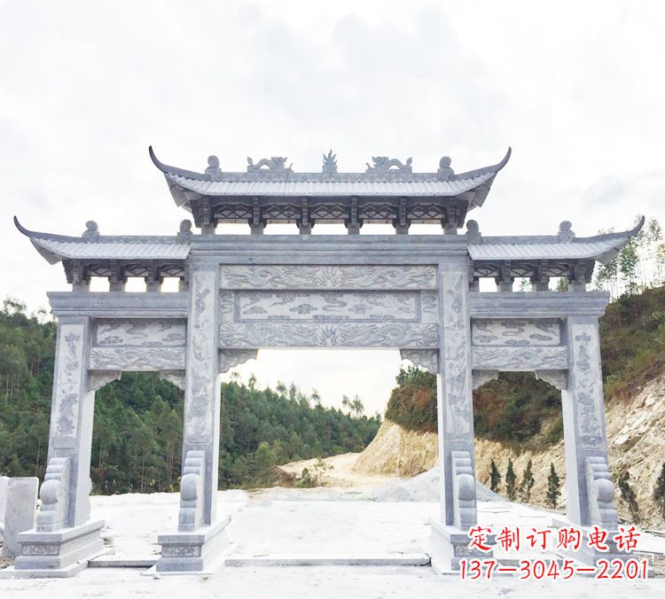 泉州中领雕塑精美牌坊雕塑