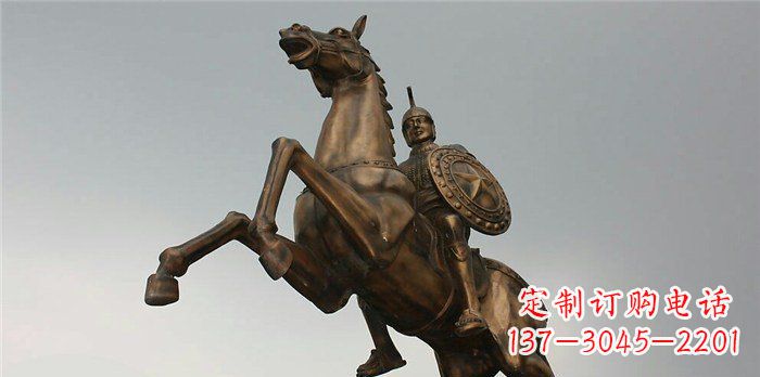 泉州古罗马骑马战士铜雕——令人惊叹的骑马雕塑